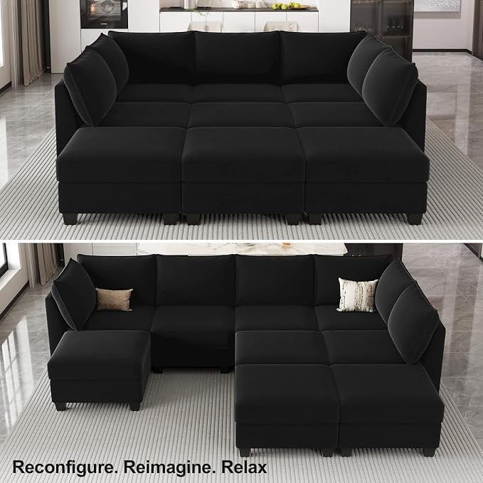 Belffin Modular Sectional Sofa Bed - Image 5