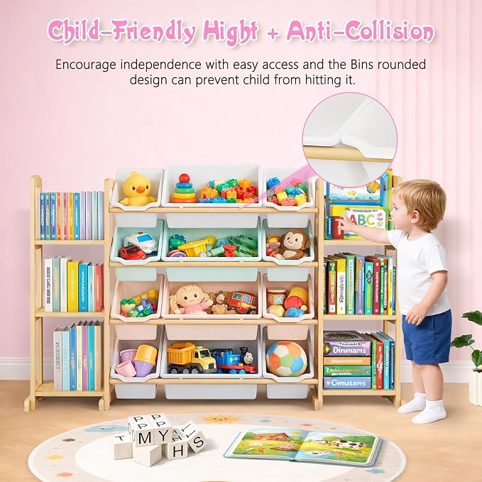Kids Toy Storage Organizer - Image 4