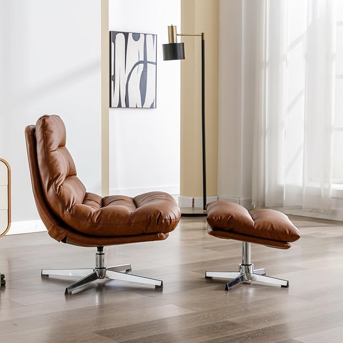 BESTANO Swivel Accent Chair - Image 3