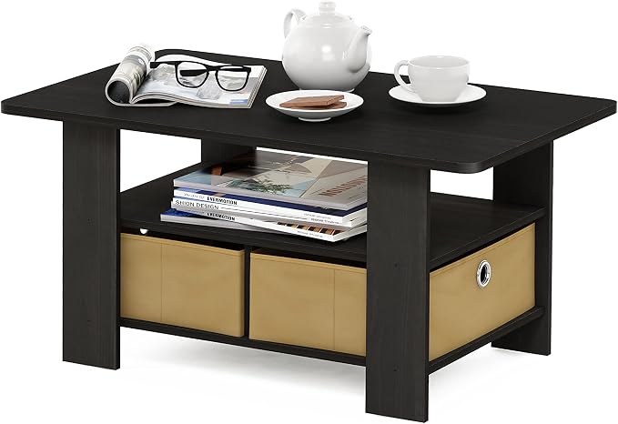 Furinno Andrey Coffee Table, Small Modern Center Table - Image 5