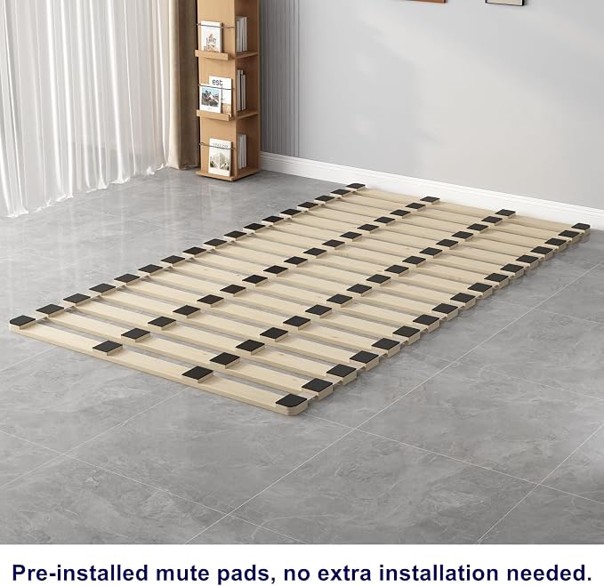Floor Bed Frame Japanese Futon Tatami Mat Breathable and Moisture-Proof - Image 5
