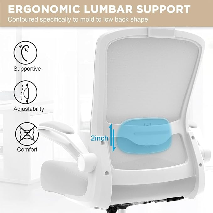 Mimoglad Office Chair, High Back Ergonomic Desk Chair - Image 3