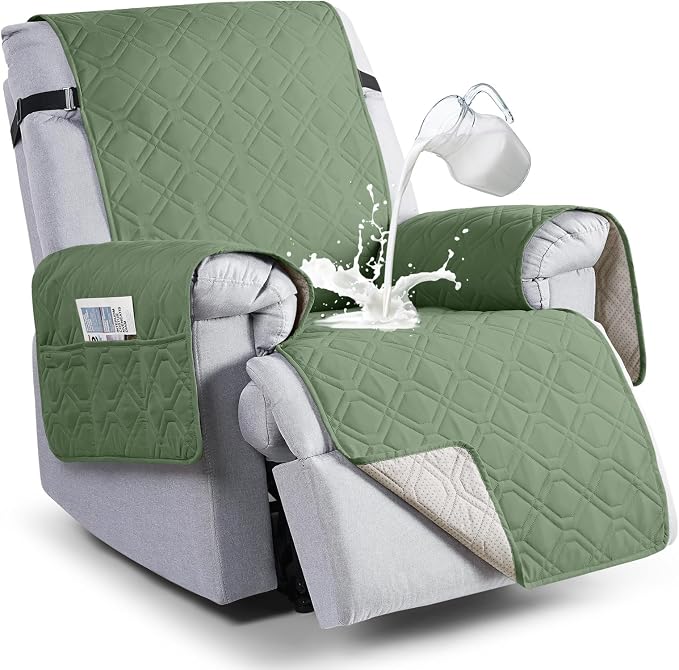 VANSOFY 100% Waterproof Recliner Chair Covers, Recliner Cover Non-Slip Dog by VANSOFYFURNITURECOVERS