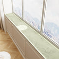 Floral Print Window Sill Cushion – Ultra-Narrow Waterproof Pad by BANEBOR