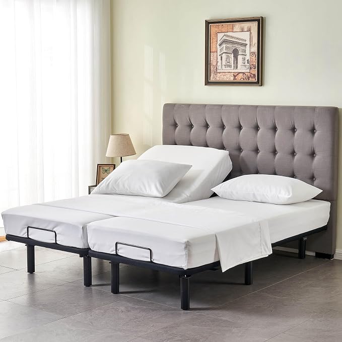 Kingnex Split Queen Sheets for Adjustable Bed Soft 1800 Microfiber 5 Pieces - Image 7