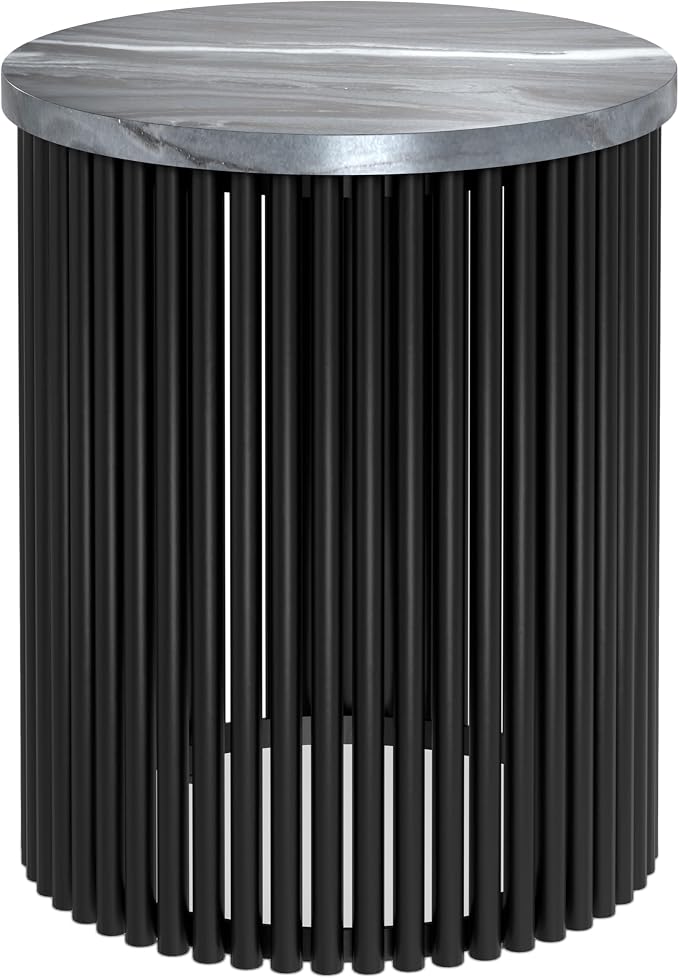 SIMPLIHOME Demy Metal Accent Table by SimpliHome