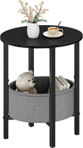 Vagusicc Round Side Table End Table by Vagusicc
