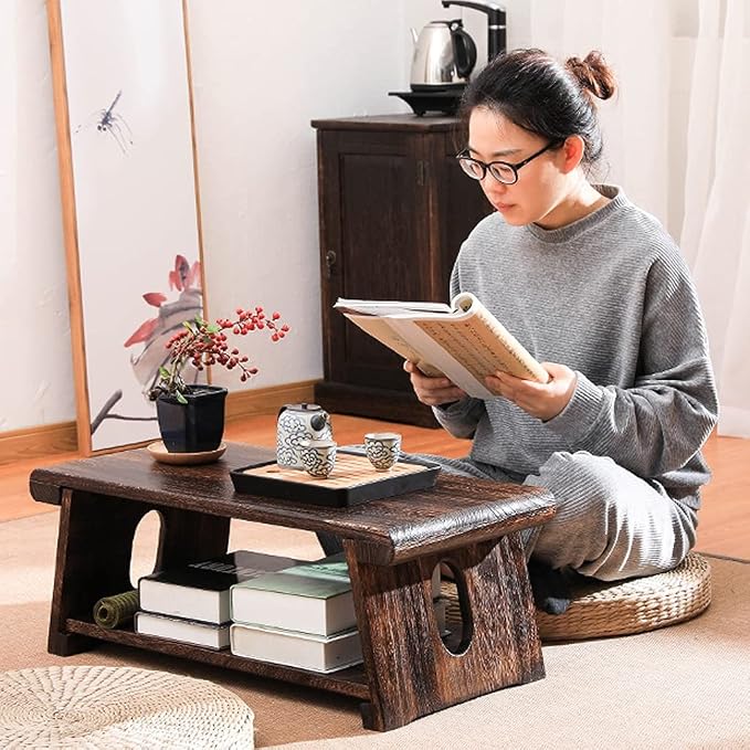 Vintage Japanese Foldable Low Table - Image 7