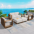 SUNSHINE VALLEY Patio Furniture Set, Outdoor Sectional Wicker Sofa by SUNSHINEVALLEY