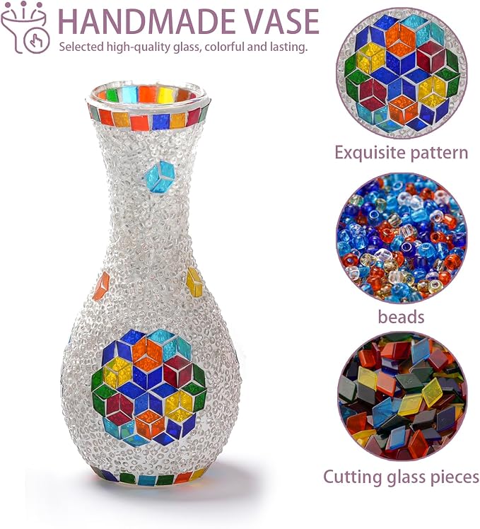 Handmade Turkish Style Mosaic Table Lamp - Image 4