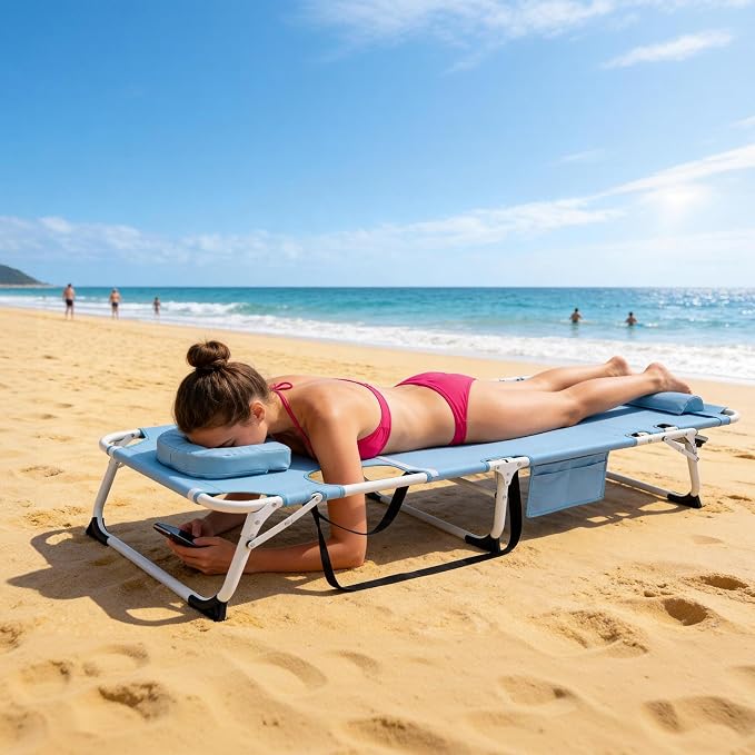 ABORON 3 in 1 Sun Tanning Chair Oversized - Image 7