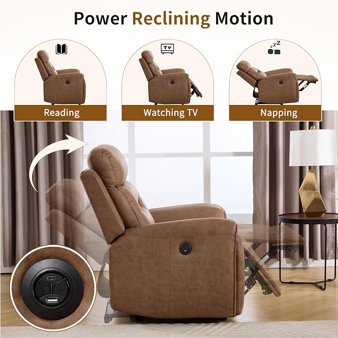ANJ Power Recliner Chair Set of 2 - Image 4