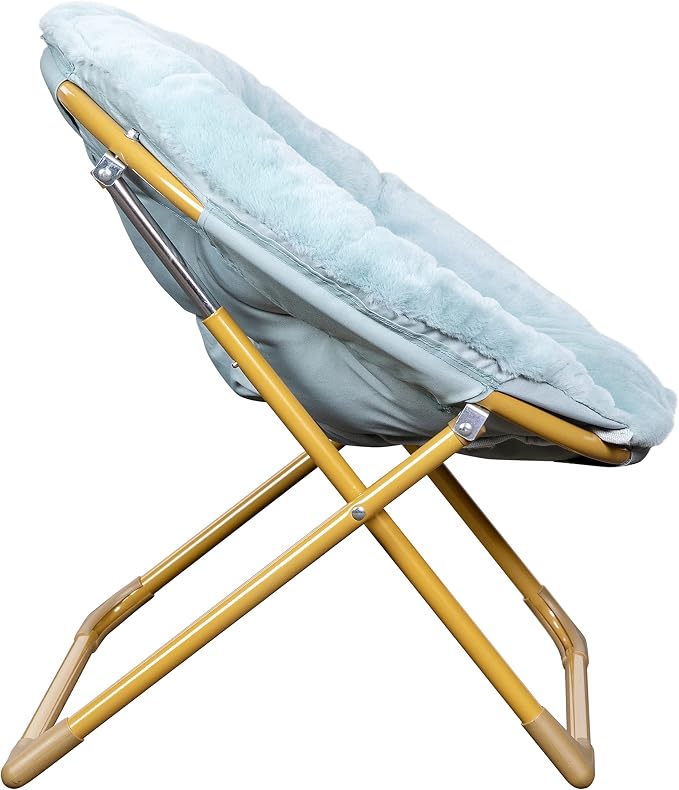 Flash Furniture Gwen Kids Cozy Mini Folding Saucer Chair - Image 9