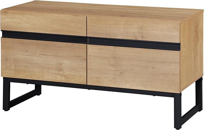 WAMPAT Modern TV Stand for 26-40 Inch TVs, Wood Entertainment Center - Image 8