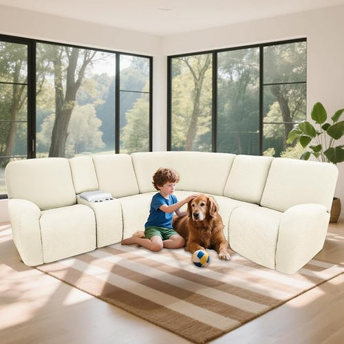100% Waterproof Sectional Recliner Couch Covers - Image 2