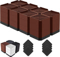 Bed Risers Heavy Duty, Adjustable Furniture Riser Blocks Lift 1.5, 4.3 inches by LiftLevelYourBed