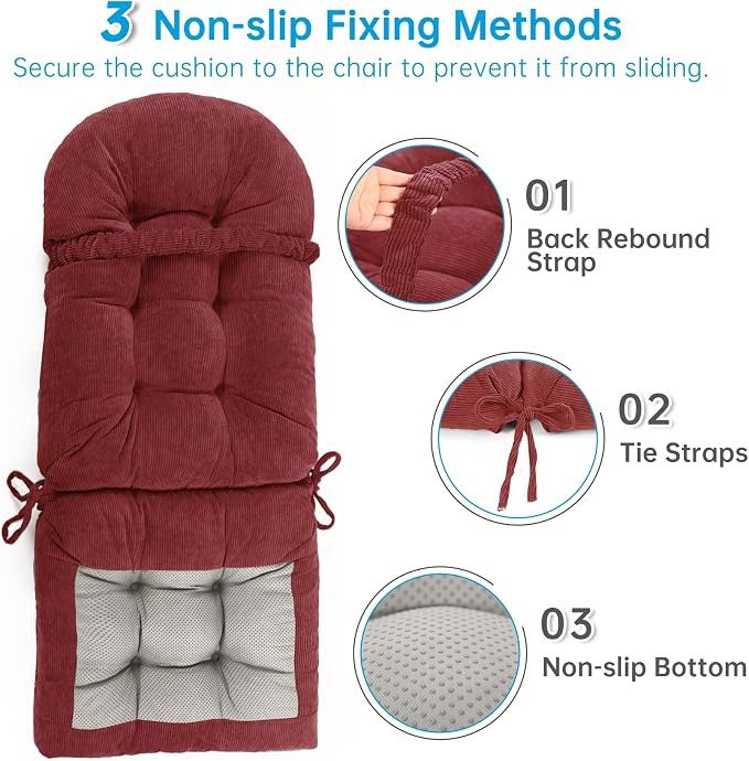 Rocking Chair Cushions Set - Image 4