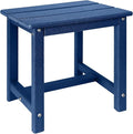 GARDENSTAR Adirondack Square Side Table, one-Tier Outdoor end Table, Patio Side by GARDENSTAR