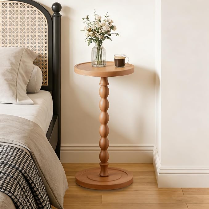 Small Side Table, Rubberwood‌ Drink Table - Image 6