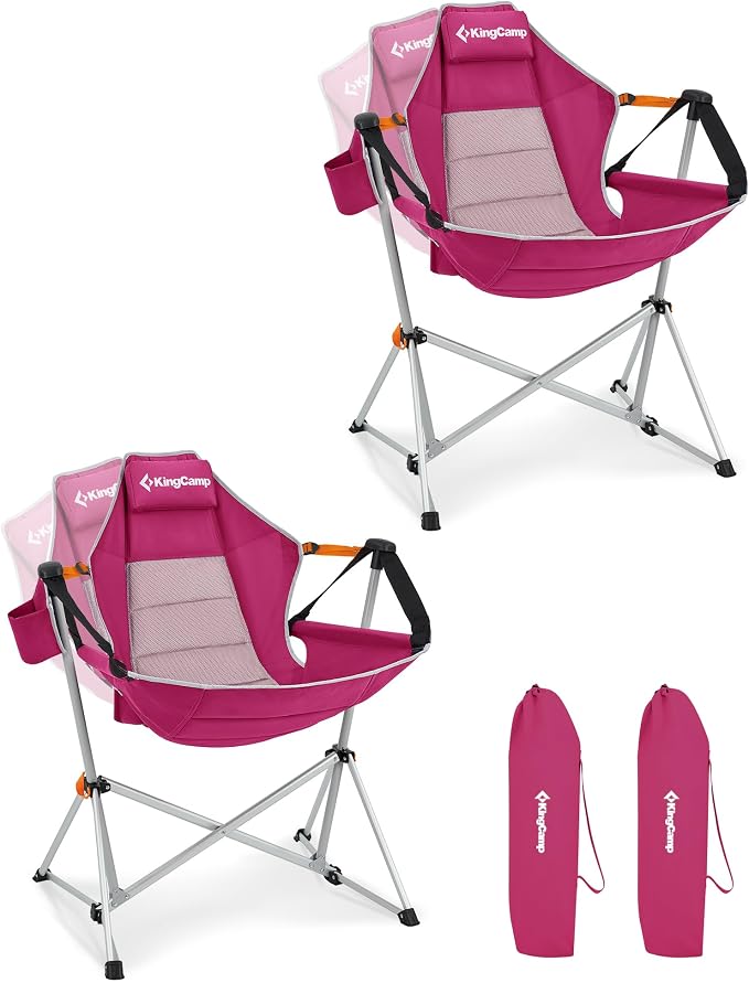 KingCamp Hammock Camping Chair, Swinging Portable Camp Chairs by KingCamp