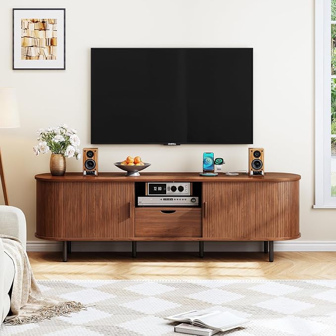 ONBRILL 69" TV Stand with Power Outlet - Image 5