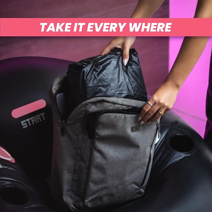 FranFusion Inflatable Pink Gaming Chair - Image 8