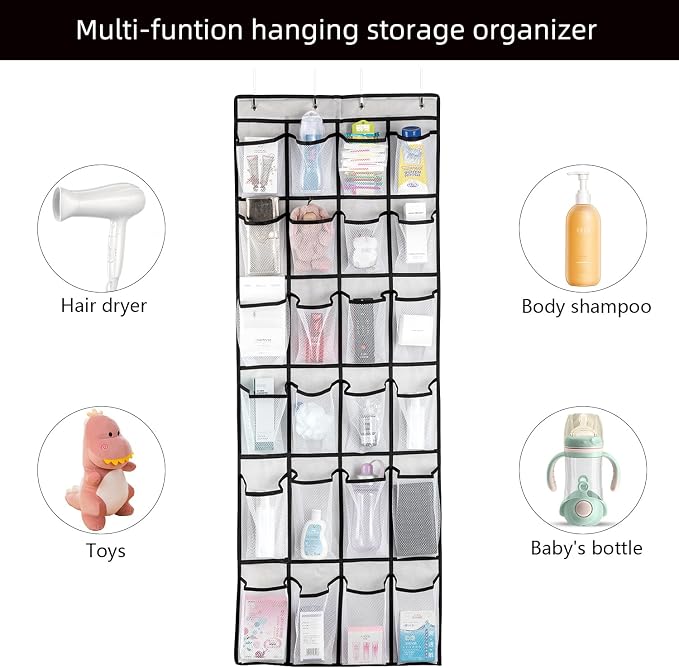 SAVERHO Hanging Shoe Organizer, Over The Door Shoe Organizer - Image 5