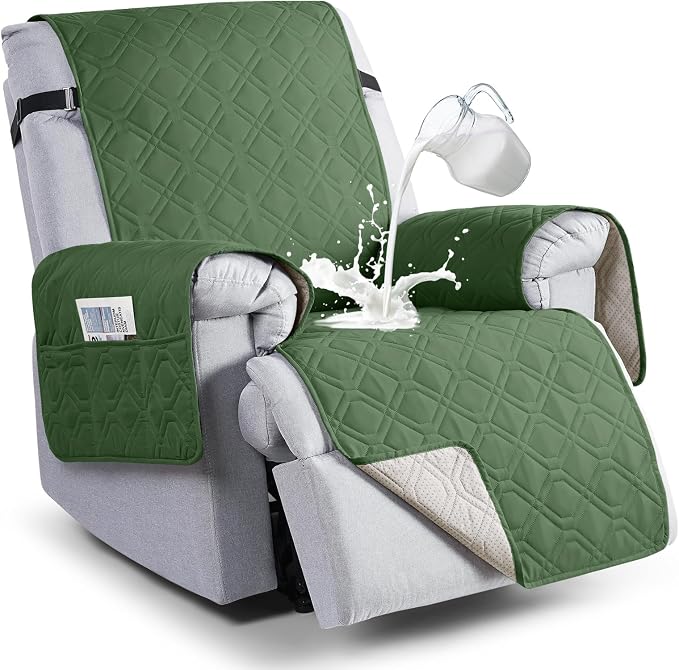 VANSOFY 100% Waterproof Recliner Chair Covers, Recliner Cover Non-Slip Dog by VANSOFYFURNITURECOVERS