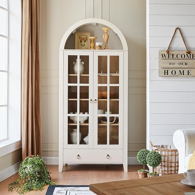 RowyPoey Farmhouse Arched Cabinet by RowyPoey
