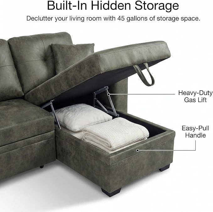 TYBOATLE Convertible Sofa Bed Couch - Image 5