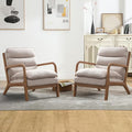 INZOY Accent Chairs Set of 2, Mid Century Modern Accent Chair by INZOY