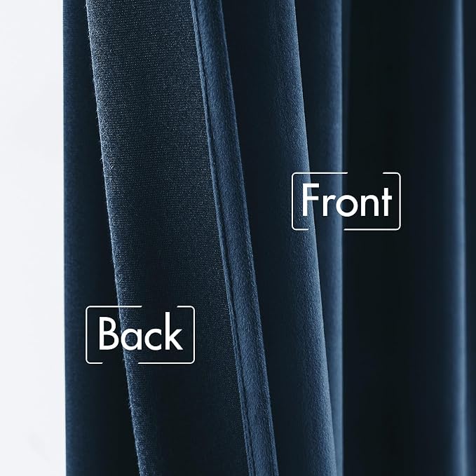 MIULEE Velvet Curtains 108 inches - Image 6