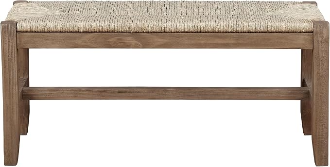 Alaterre Furniture Newport 40 Inch Solid Wood Entryway Bench - Image 9