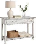 Alaterre Furniture Rustic Country Cottage Console Table by AlaterreFurniture