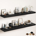 Fun Memories 72 Inch Floating Shelves, 12 Inch Deep Wall Shelf by FunMemories