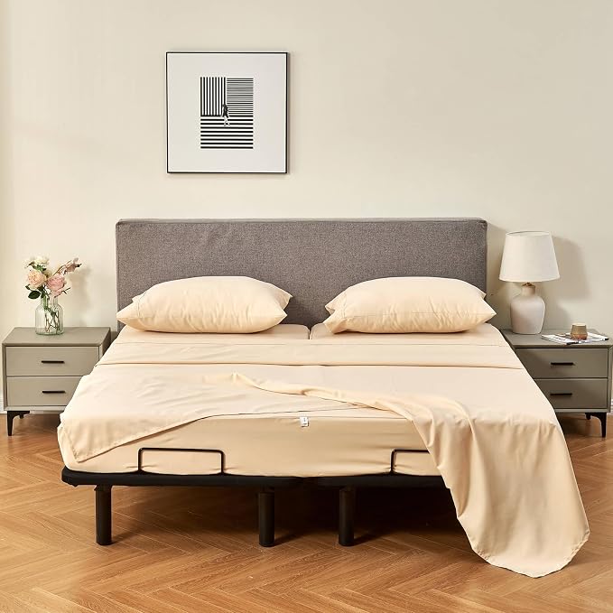 Kingnex 28-30 Split Top King Sheets Set - Image 6