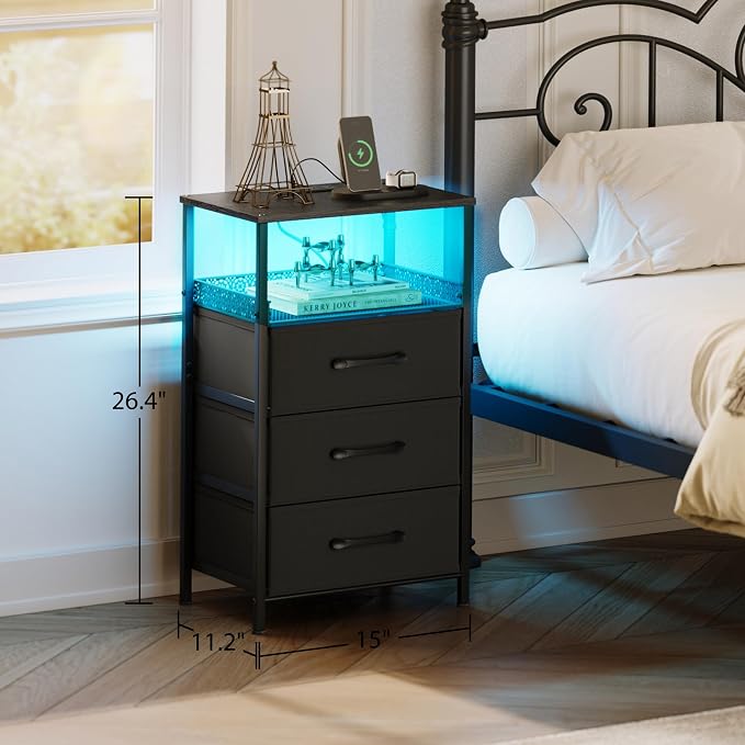JARHETUN Night Stand Set 2 - Image 4