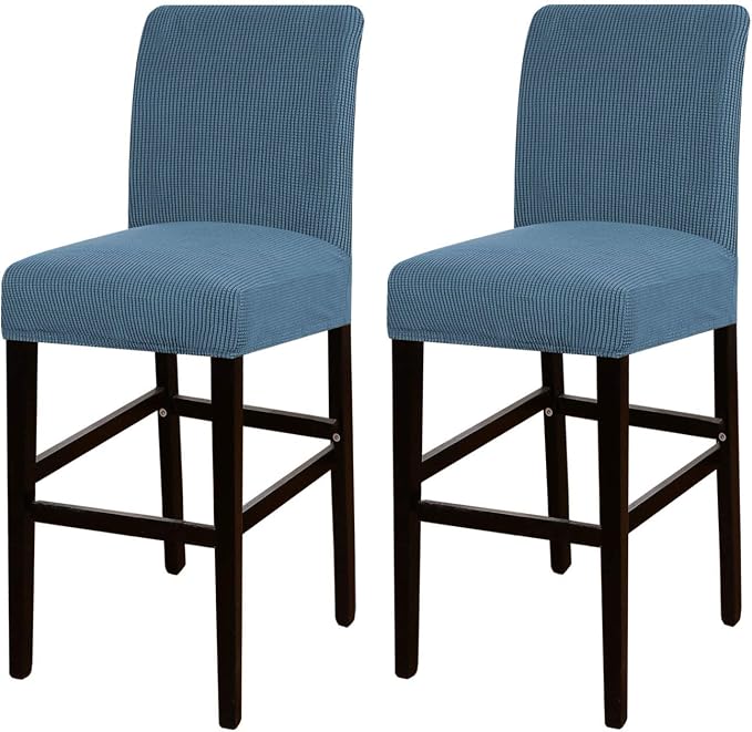 Turquoize Stretch Bar Stool Cover Counter Stool Pub Chair Slipcover by Turquoize