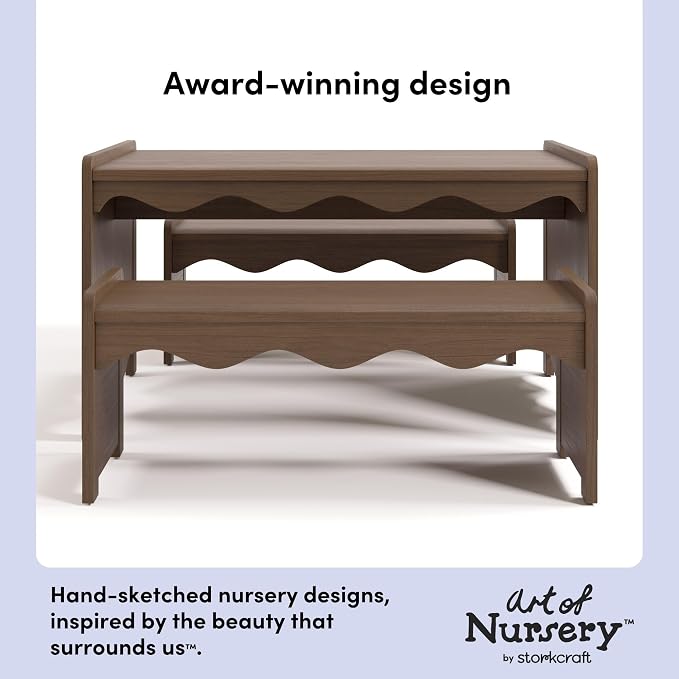 Storkcraft Casablanca Montessori Indoor Kids Table & Bench Set – Premium Kids - Image 3