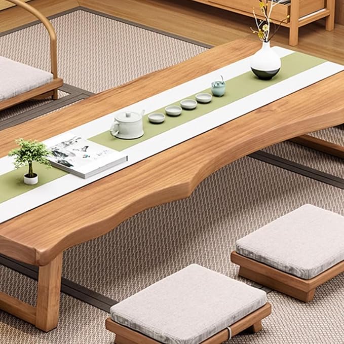 Living Room Coffee Table Japanese Style Floor Table Low Table Reception Room - Image 5