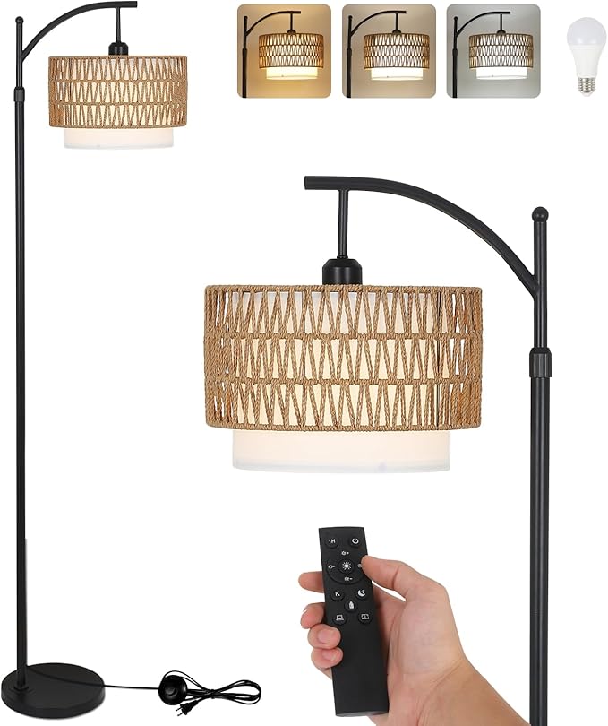 Arc Floor Lamp for Living Room by EYASSI