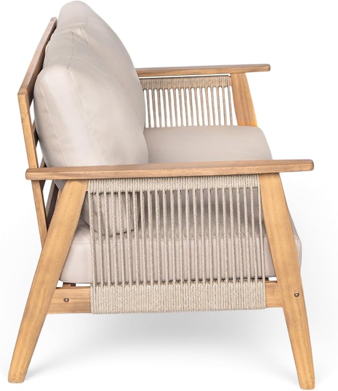 Christopher Knight Home Lorna 4-Seater Patio Furniture Set - Image 20
