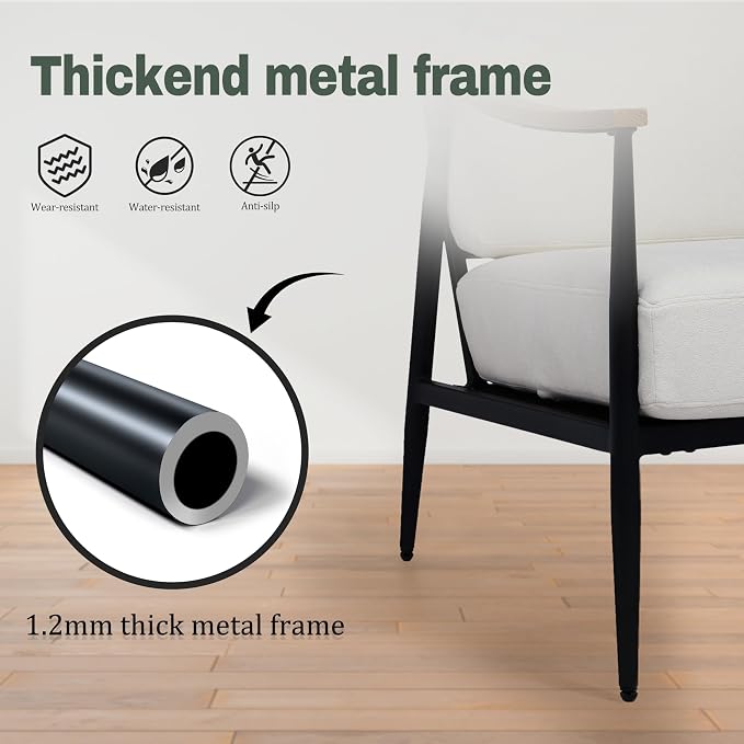 RNKSFX Modern Accent Chairs Set of 2 - Image 5