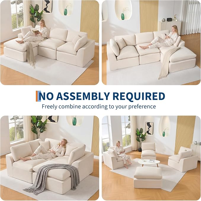 Garvee Modular Sectional Sofa, Sectional Couches - Image 3
