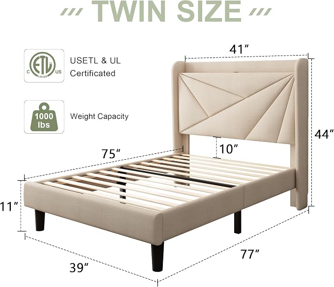 Feonase Twin Size Bed Frame - Image 2