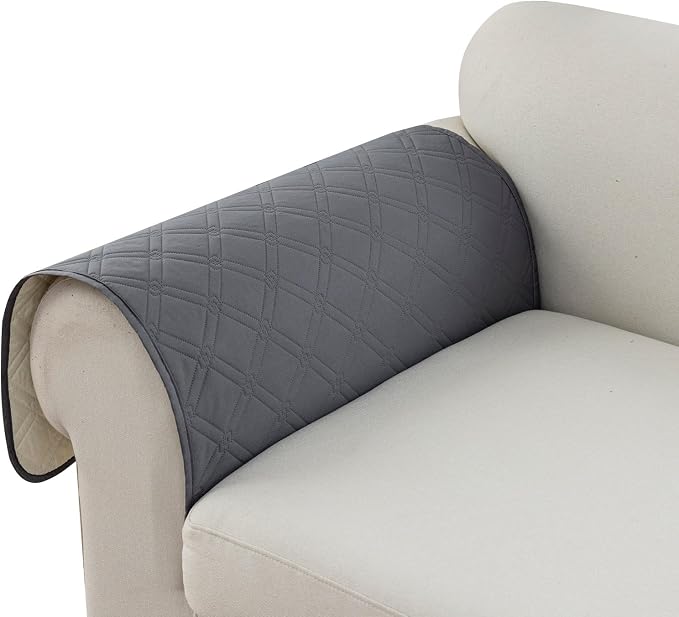 Genina Sofa Armrest Cover, Anti-Slip Armchair Slipcovers by Genina