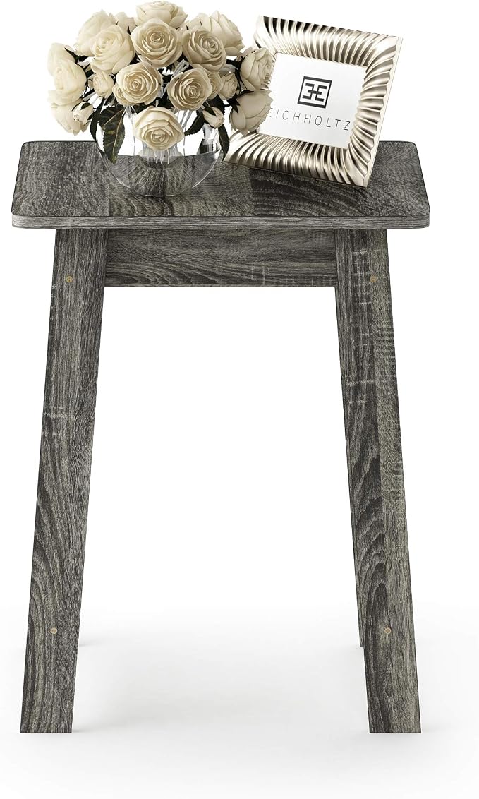Furinno Beginning End Table, French Oak Grey - Image 5