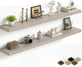 Fun Memories 60Inch Long Floating Shelves, 8 Inch Deep Shelves by FunMemories