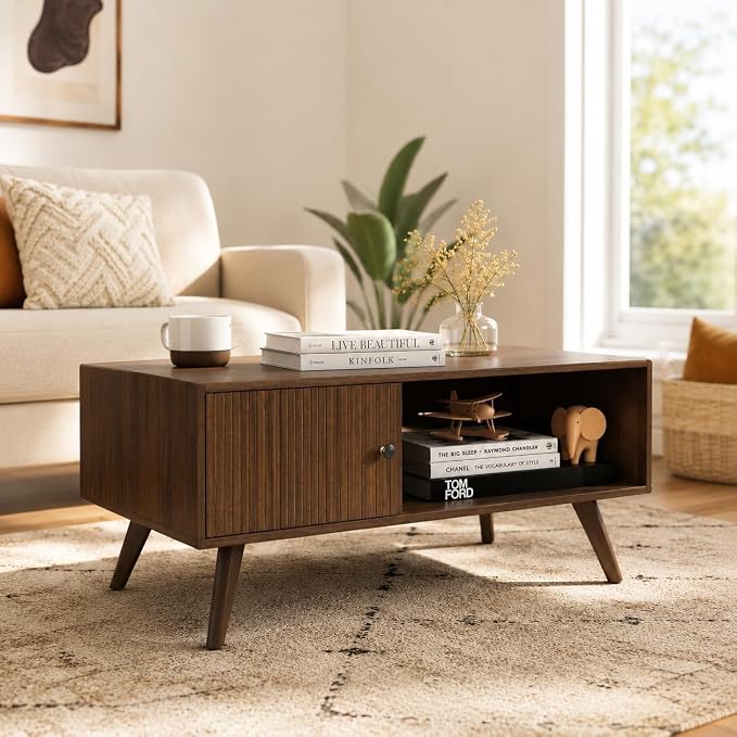 Manora Mid Century Modern Coffee Table by manora