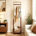 Taitiy Clothes Rack Solid Wood Coat Rack, Metal and Solid Wood Combination by Taitiy